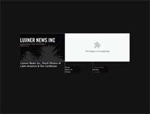 Tablet Screenshot of luxner.com